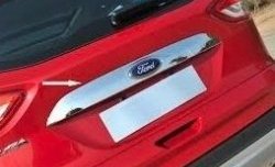 4 199 р. Верхняя накладка на крышку багажника СТ Ford Kuga 2 дорестайлинг (2013-2016)  с доставкой в г. Вологда. Увеличить фотографию 3
