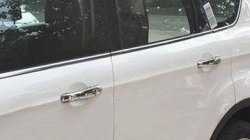 1 799 р. Накладки на внешние ручки дверей СТ Ford Kuga 2 дорестайлинг (2013-2016) (Неокрашенные)  с доставкой в г. Вологда. Увеличить фотографию 2