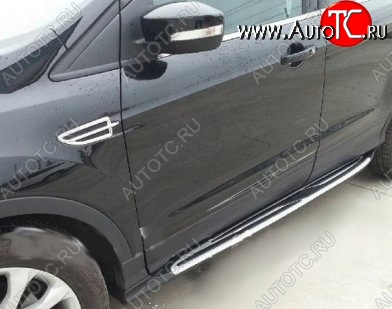 21 599 р. Пороги CT v1 Ford Kuga 2 дорестайлинг (2013-2016)  с доставкой в г. Вологда