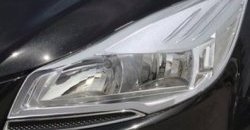 4 749 р. Накладки на фары СТ Ford Kuga 2 дорестайлинг (2013-2016) (Неокрашенные)  с доставкой в г. Вологда. Увеличить фотографию 2