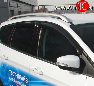 4 499 р. Дефлекторы окон (ветровики) 4 шт. Novline Ford Kuga 1 (2008-2013)  с доставкой в г. Вологда