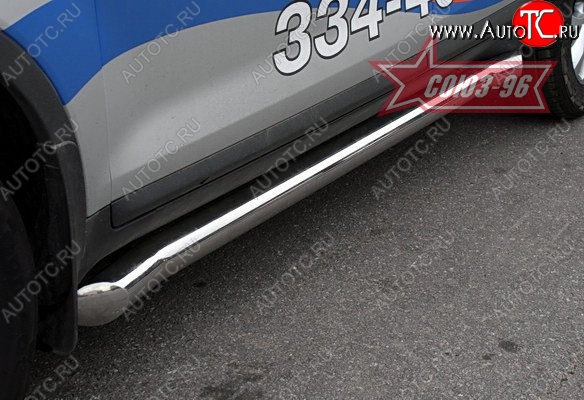 15 074 р. Защита порогов (дорестайлинг) Souz-96 (d76) Ford Kuga 1 (2008-2013)  с доставкой в г. Вологда