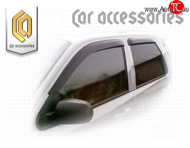 1 899 р. Дефлектора окон CA-Plastiс  Ford Maverick  TM1 (2004-2007) рестайлинг, 5 дв. (Classic полупрозрачный, Без хром.молдинга)  с доставкой в г. Вологда