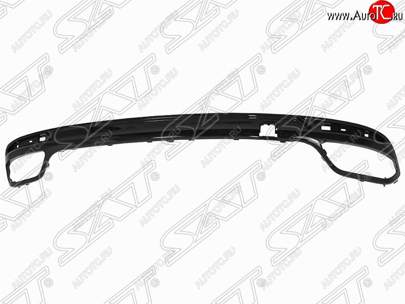 1 699 р. Накладка заднего бампера SAT (нижняя часть) Ford Mondeo MK5 CD391 дорестайлинг седан (2014-2018) (Неокрашенная)  с доставкой в г. Вологда