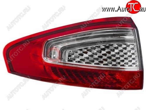 4 949 р. Левый фонарь задний SAT (внешний) Ford Mondeo Mk4,BD рестайлинг, седан (2010-2014)  с доставкой в г. Вологда
