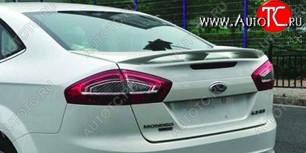 6 299 р. Спойлер CT Ford Mondeo Mk4,BD дорестайлинг, седан (2007-2010) (Неокрашенный)  с доставкой в г. Вологда