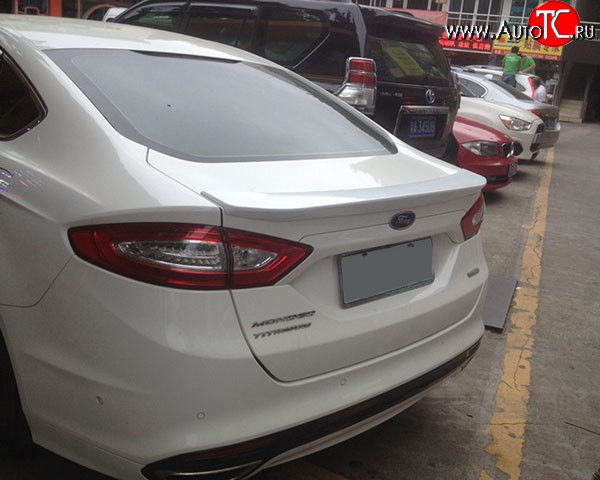 3 499 р. Спойлер M-VRS Ford Mondeo MK5 CD391 дорестайлинг седан (2014-2018) (Неокрашенный)  с доставкой в г. Вологда