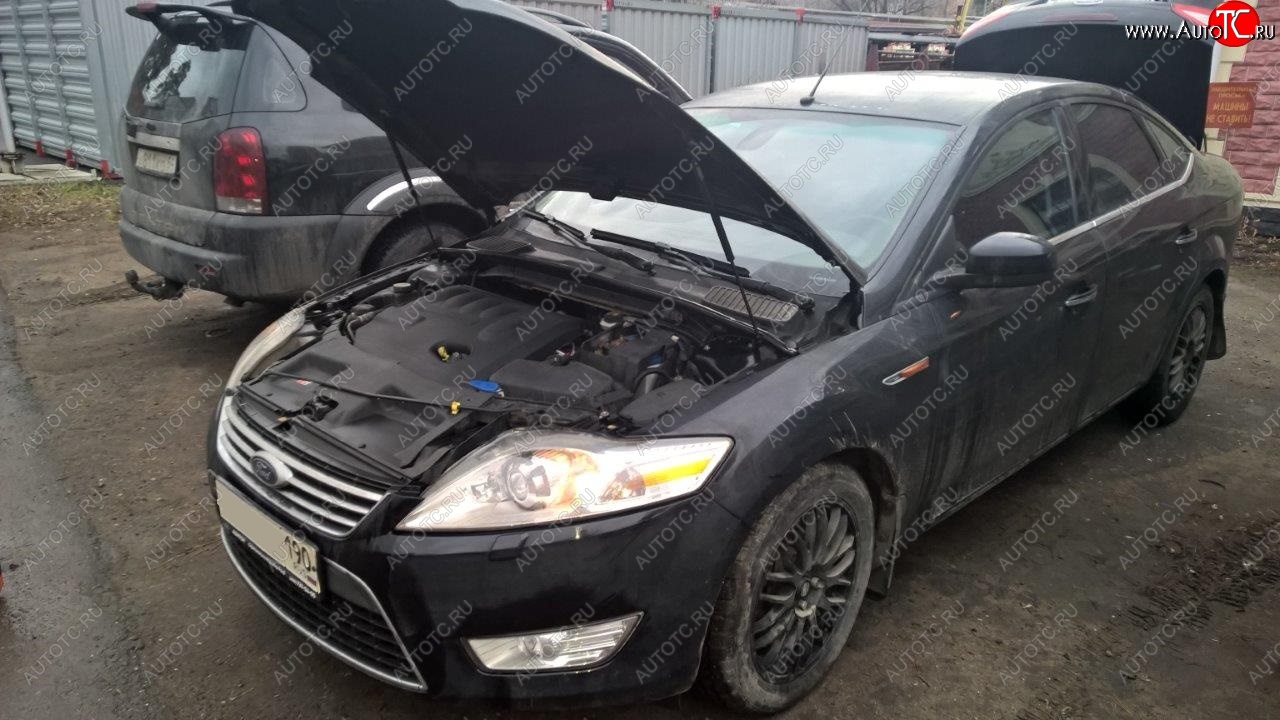 2 149 р. Упоры капота Russtal Ford Mondeo Mk4,DG рестайлинг, универсал (2010-2014)  с доставкой в г. Вологда