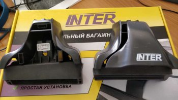 2 499 р. Комплект опор багажника Inter Ford Mondeo Mk4,BD рестайлинг, седан (2010-2014)  с доставкой в г. Вологда. Увеличить фотографию 2