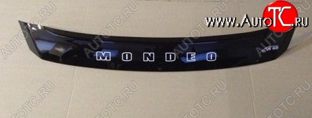 999 р. Дефлектор капота Russtal (короткий) Ford Mondeo Mk4,BD рестайлинг, седан (2010-2014)  с доставкой в г. Вологда
