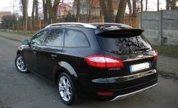 15 299 р. Накладка на задний бампер Titanium Ford Mondeo Mk4,BD дорестайлинг, седан (2007-2010)  с доставкой в г. Вологда. Увеличить фотографию 2