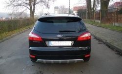 15 299 р. Накладка на задний бампер Titanium Ford Mondeo Mk4,BD дорестайлинг, седан (2007-2010)  с доставкой в г. Вологда. Увеличить фотографию 3