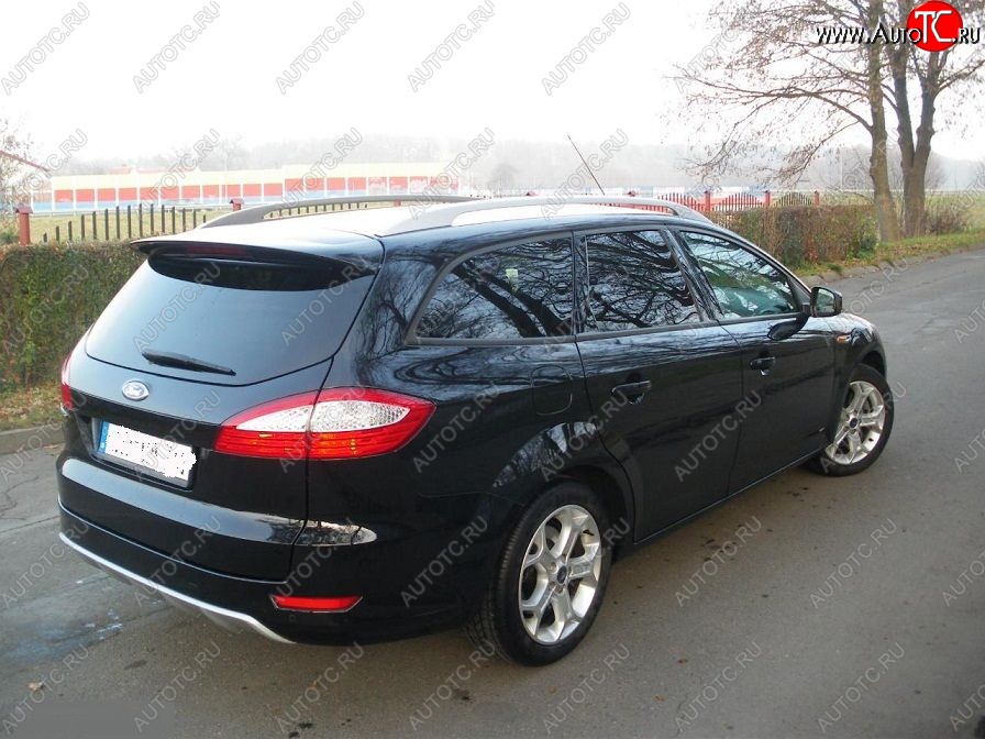 15 299 р. Накладка на задний бампер Titanium Ford Mondeo Mk4,BD дорестайлинг, седан (2007-2010)  с доставкой в г. Вологда