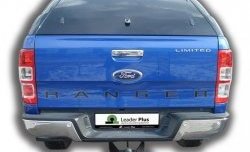 9 449 р. Фаркоп (Limited, Wildtrak) Лидер Плюс. Ford Ranger RapCab рестайлинг (2015-2021) (Без электропакета)  с доставкой в г. Вологда. Увеличить фотографию 3