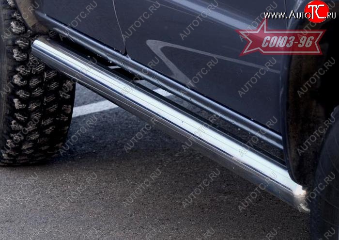 14 804 р. Защита порогов Souz-96 (d76) Ford Ranger дорестайлинг (2006-2009)  с доставкой в г. Вологда