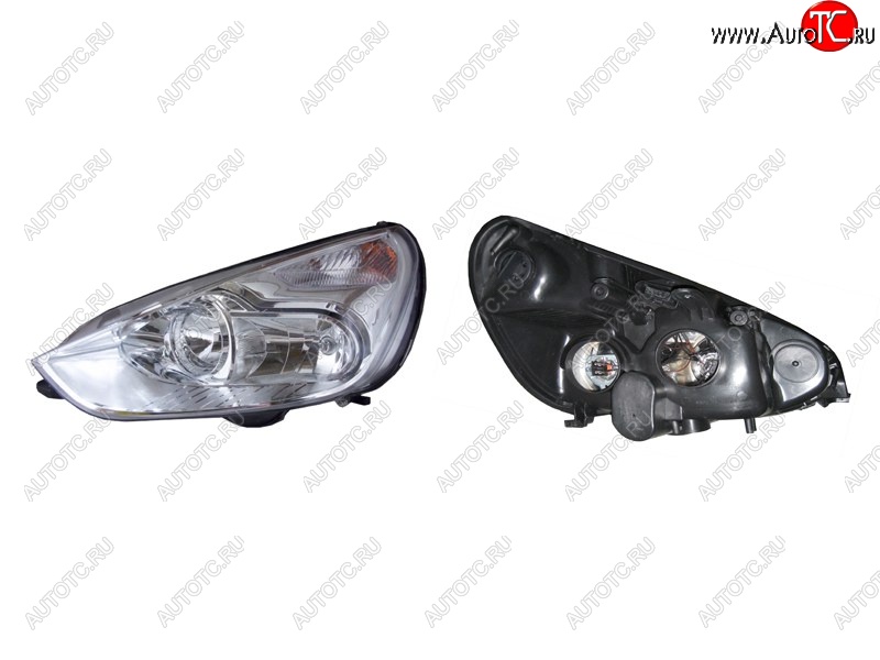 17 999 р. Левая передняя фара SAT Ford S-Max 1 дорестайлинг (2006-2010)  с доставкой в г. Вологда