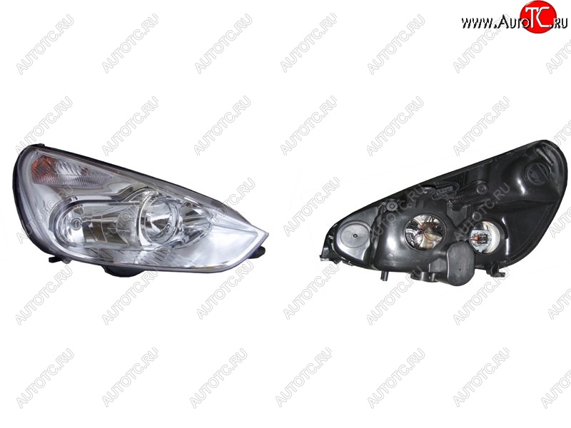 17 999 р. Правая передняя фара SAT Ford S-Max 1 дорестайлинг (2006-2010)  с доставкой в г. Вологда