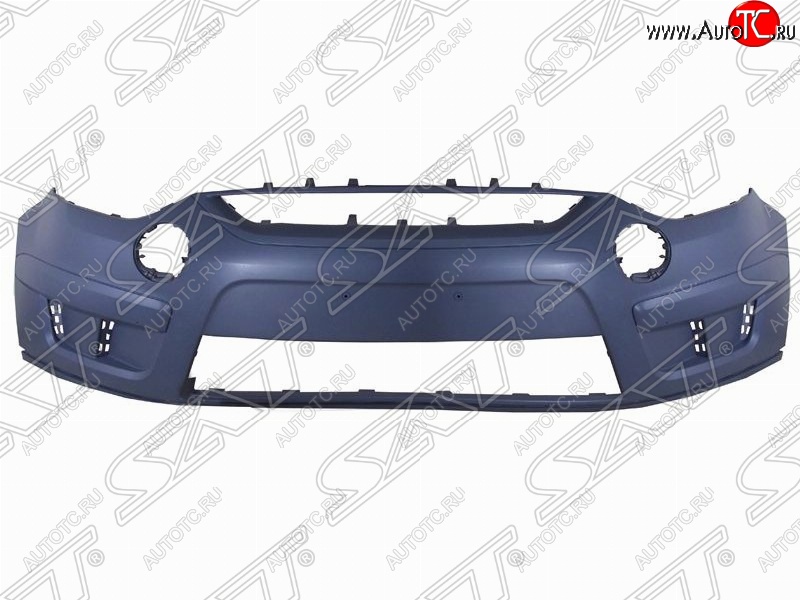 6 849 р. Передний бампер SAT Ford S-Max 1 дорестайлинг (2006-2010) (Неокрашенный)  с доставкой в г. Вологда