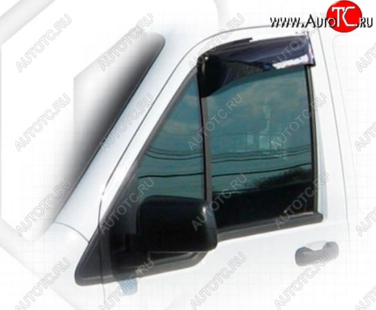 1 759 р. Дефлектора окон CA-Plastic Ford Tourneo Connect дорестайлинг (2002-2007) (Classic полупрозрачный, Без хром.молдинга)  с доставкой в г. Вологда