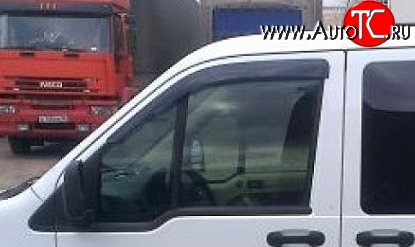 999 р. Комплект дефлекторов окон (ветровиков) 4 шт. Russtal Ford Tourneo Connect дорестайлинг (2002-2007)  с доставкой в г. Вологда