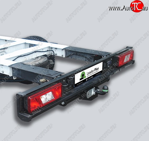 9 399 р. Фаркоп Лидер Плюс (шасси, 2000кг) Ford Transit цельнометаллический фургон (2014-2022) (Без электропакета)  с доставкой в г. Вологда