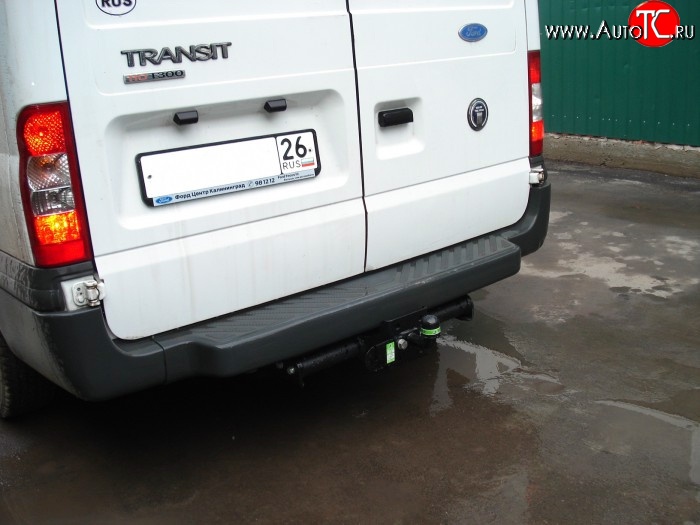 10 349 р. Фаркоп Лидер Плюс (до 2000 кг) Ford Transit цельнометаллический фургон дорестайлинг (2000-2006) (Без электропакета)  с доставкой в г. Вологда
