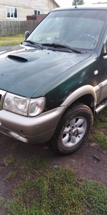6 449 р. Правое переднее пластиковое крыло (левый руль) Стандарт Nissan Terrano2 R20 2-ой рестайлинг (1999-2006)  с доставкой в г. Вологда. Увеличить фотографию 2