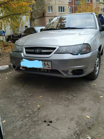 2 539 р. Передний бампер SAT  Daewoo Nexia  рестайлинг (2008-2015) (Неокрашенный)  с доставкой в г. Вологда. Увеличить фотографию 3