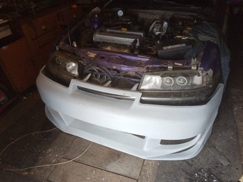 5 499 р. Передний бампер Racing Opel Calibra A (1990-1997)  с доставкой в г. Вологда. Увеличить фотографию 4
