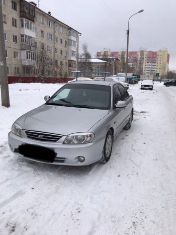 449 р. Реснички на фары Nika-Спорт KIA Spectra (2000-2009) (Неокрашенные)  с доставкой в г. Вологда. Увеличить фотографию 7