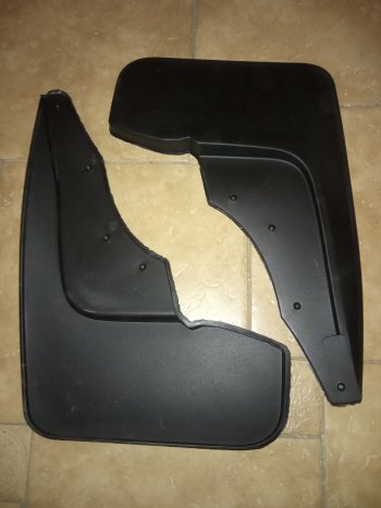 1 809 р. Брызговики Duster-Guard ПЕРЕДНИЕ широкие (2 шт) NISSAN Terrano 2014- Nissan Terrano D10 дорестайлинг (2013-2016)  с доставкой в г. Вологда. Увеличить фотографию 3