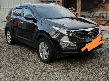 10 199 р. Правая передняя фара SAT (диодная полоса)  KIA Sportage  3 SL (2014-2016) рестайлинг  с доставкой в г. Вологда. Увеличить фотографию 2