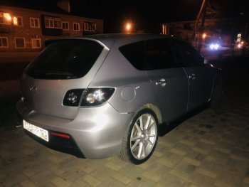 4 099 р. Пороги накладки Sport Mazda 3/Axela BK дорестайлинг седан (2003-2006) (Неокрашенные)  с доставкой в г. Вологда. Увеличить фотографию 9