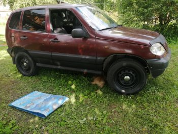 1 199 р. Пороги накладки Autodemic Chevrolet Niva 2123 дорестайлинг (2002-2008) (Текстурная поверхность)  с доставкой в г. Вологда. Увеличить фотографию 6