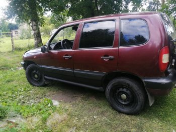 1 199 р. Пороги накладки Autodemic Chevrolet Niva 2123 дорестайлинг (2002-2008) (Текстурная поверхность)  с доставкой в г. Вологда. Увеличить фотографию 8