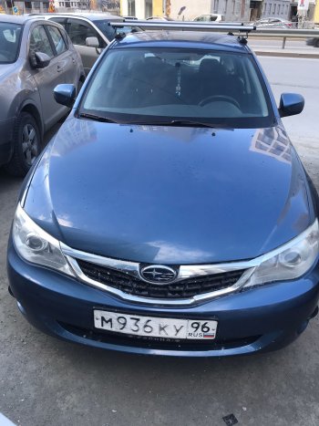 7 549 р. Передний бампер SAT Subaru Impreza GE седан (2007-2012) (Неокрашенный)  с доставкой в г. Вологда. Увеличить фотографию 2