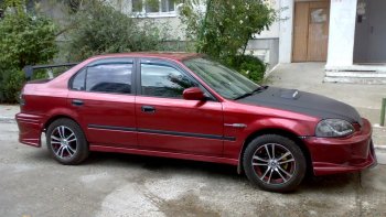 7 299 р. Передний бампер VeilSide Honda Civic EJ,EK,EM седан дорестайлинг (1995-1998) (кузов: седан)  с доставкой в г. Вологда. Увеличить фотографию 6