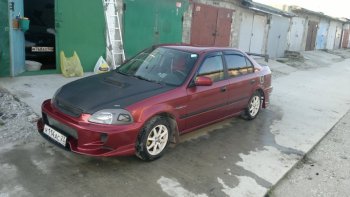 7 299 р. Передний бампер VeilSide Honda Civic EJ,EK,EM седан дорестайлинг (1995-1998) (кузов: седан)  с доставкой в г. Вологда. Увеличить фотографию 9