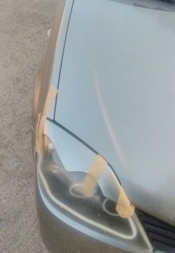 1 249 р. Реснички AS-Concept на фары Nissan Primera 3 седан P12 (2001-2008) (Неокрашенные)  с доставкой в г. Вологда. Увеличить фотографию 8