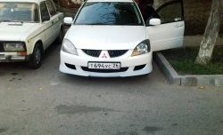 5 499 р. Накладка переднего бампера M-VRS Mitsubishi Lancer 9 CS седан 1-ый рестайлинг (2003-2005) (Неокрашенная)  с доставкой в г. Вологда. Увеличить фотографию 7