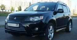 679 р. Радиаторная решётка Sport Mitsubishi Outlander XL (CW)  дорестайлинг (2005-2009) (Неокрашенная)  с доставкой в г. Вологда. Увеличить фотографию 11
