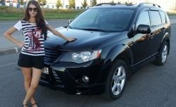 679 р. Радиаторная решётка Sport Mitsubishi Outlander XL (CW)  дорестайлинг (2005-2009) (Неокрашенная)  с доставкой в г. Вологда. Увеличить фотографию 9