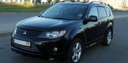 679 р. Радиаторная решётка Sport Mitsubishi Outlander XL (CW)  дорестайлинг (2005-2009) (Неокрашенная)  с доставкой в г. Вологда. Увеличить фотографию 10