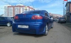 5 349 р. Задний бампер Mazda Speed Mazda 3/Axela BK дорестайлинг седан (2003-2006) (Неокрашенный)  с доставкой в г. Вологда. Увеличить фотографию 6