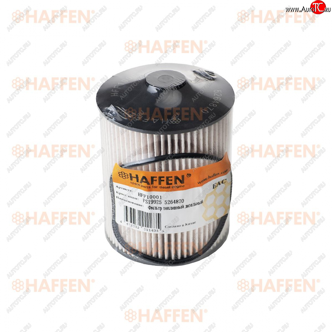 789 р. Фильтр топливный ISF 2.8 HAFFEN ГАЗ Соболь 2217 автобус дорестайлинг  (1998-2002)  с доставкой в г. Вологда