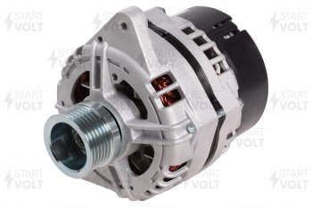 4 899 р. Генератор (105A / 14В / поликлиновой ремень) (ДВС 4216) START VOLT ГАЗ 3102 Волга (1981-2008)  с доставкой в г. Вологда. Увеличить фотографию 4