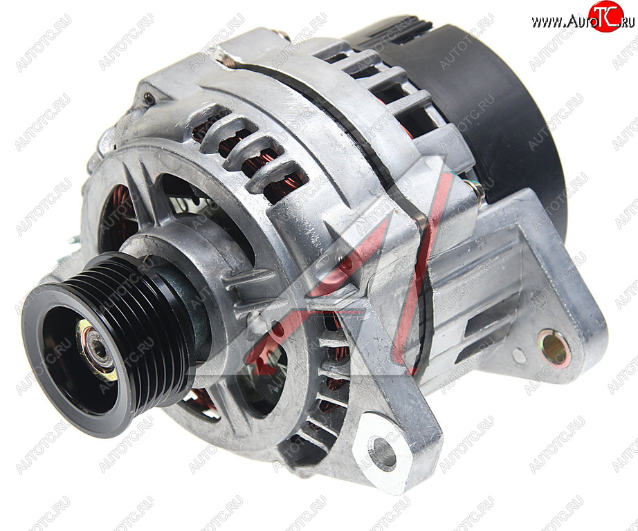 8 099 р. Генератор СТАРТВОЛЬТ (135А, 14V, шкив поликлиновой)  ГАЗ ГАЗель  3302 (1994-2010) дорестайлинг шасси, 1-ый рестайлинг бортовой   с доставкой в г. Вологда