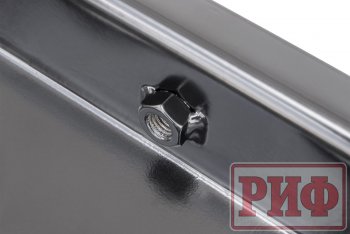 5 749 р. Защита радиатора РИФ ГАЗ Соболь 2752 дорестайлинг цельнометаллический фургон (1998-2002) (лифт +50 мм)  с доставкой в г. Вологда. Увеличить фотографию 6