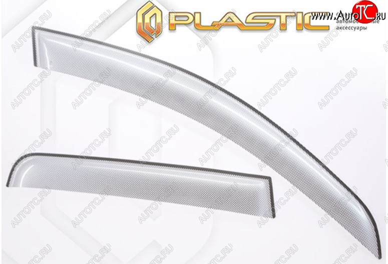 2 159 р. Дефлектора окон CA-Plastic  Geely Coolray  SX11 (2018-2023) дорестайлинг (Шелкография серебро, Без хром молдинга)  с доставкой в г. Вологда