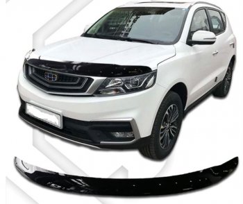 Дефлектор капота CA-Plastiс Geely Emgrand X7 (2019-2021) 2-ой рестайлинг